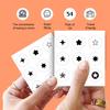 EMO PATCH Acne Pimple Patches for Face 54 Count with Mirror Case for Day & Night Use - Hydrocolloid Pimple Pads, Emoji-Themed Blemish Dots, Clear Skin Treatment (Star) view 4
