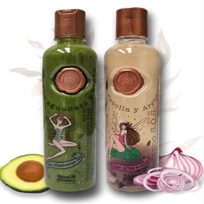 Ritual Botanico Ultra Reparador S.O.S Shampoo con Cebolla y Argn | Tratamiento Intensivo Plex con Banano, Aguacate - Kit Colombiano