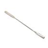 A2Z - Makeup Spatula Tool - Professional Beauty Stainless Steel Cosmetics Mixer Long Metal Spatula Depotting, Scraping, Mixing Makeup & Skincare Tools - For Makeup Artists (ROUND & SCOOP) view 1