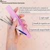 A2Z - Makeup Spatula Tool - Professional Beauty Stainless Steel Cosmetics Mixer Long Metal Spatula Depotting, Scraping, Mixing Makeup & Skincare Tools - For Makeup Artists (SCOOP & SPOON) view 4
