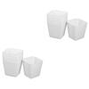 PRETYZOOM 2sets Abs Material Hanging Bucket Easy to Clean Perfect for Beauty Salons 6pcs*2 view 1