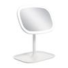 CHICKEN Makeup Mirror Cosmetic Mirror Desktop LED Light Vanity Mirror Fill-in Light Women's Mirror Portable Beauty Mirror Can Rotate 180 Mirror for Desk view 1