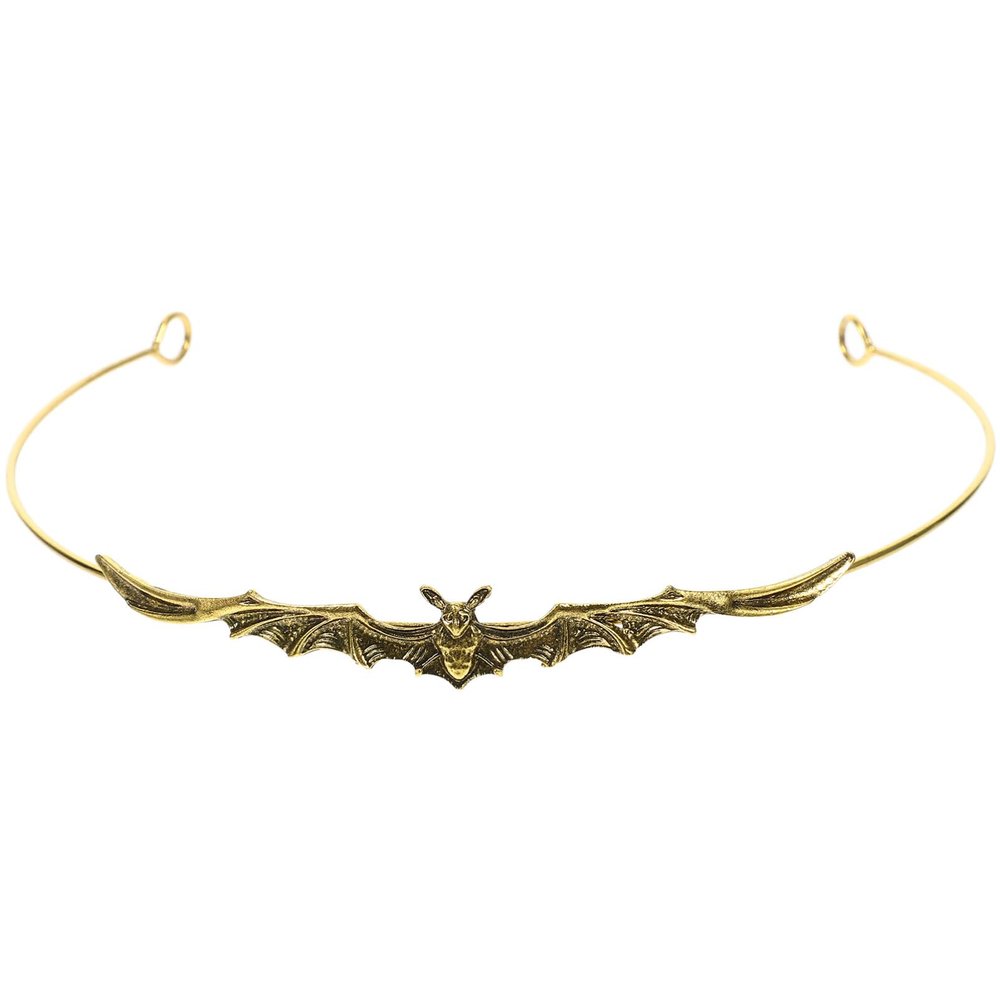 Ipetboom Bat Headband Halloween Bat Crown Headdress for Women Fashion Headwear for Parties Girls Women Hair Accessories