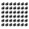 100PCS Tiny Hair Clips for Girl,Mini Claw Clips for Women, 1cm Black Plastic Mini Claw Clips for Babies, Hair Accessories for Women,Non Slip Pins Hair Clamps,Designed for Thin Or Thick Hair,Good Gift view 1