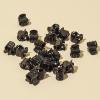 100PCS Tiny Hair Clips for Girl,Mini Claw Clips for Women, 1cm Black Plastic Mini Claw Clips for Babies, Hair Accessories for Women,Non Slip Pins Hair Clamps,Designed for Thin Or Thick Hair,Good Gift view 2