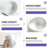 Mini Hair Removal Wax Heating Machine, Facial Waxing Warmer, Wax Warmer with 6-speed Temperature Adjustment, Paraffin Waxing Warmer for Men and Women (US Plug) view 3