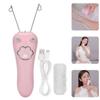 Facial Threading Hair Remover Electric Body Cotton Thread Epilator Leg Shaver Pink, Cotton Thread epilator view 3