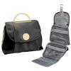 Aewob Hanging Travel Toiletry Bag Portable Water Resistant Makeup Cosmetic Bag Organizer for Travel Essentials Large Capacity for Women - Black view 1