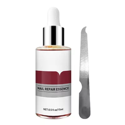1PC Nail Repairs,Nail Treatment Nail Renewal Solution Toenails & Fingernails Nail Repairs Essential Oil Protects From Discoloration, Brittle And Cracked Nail(12ML)