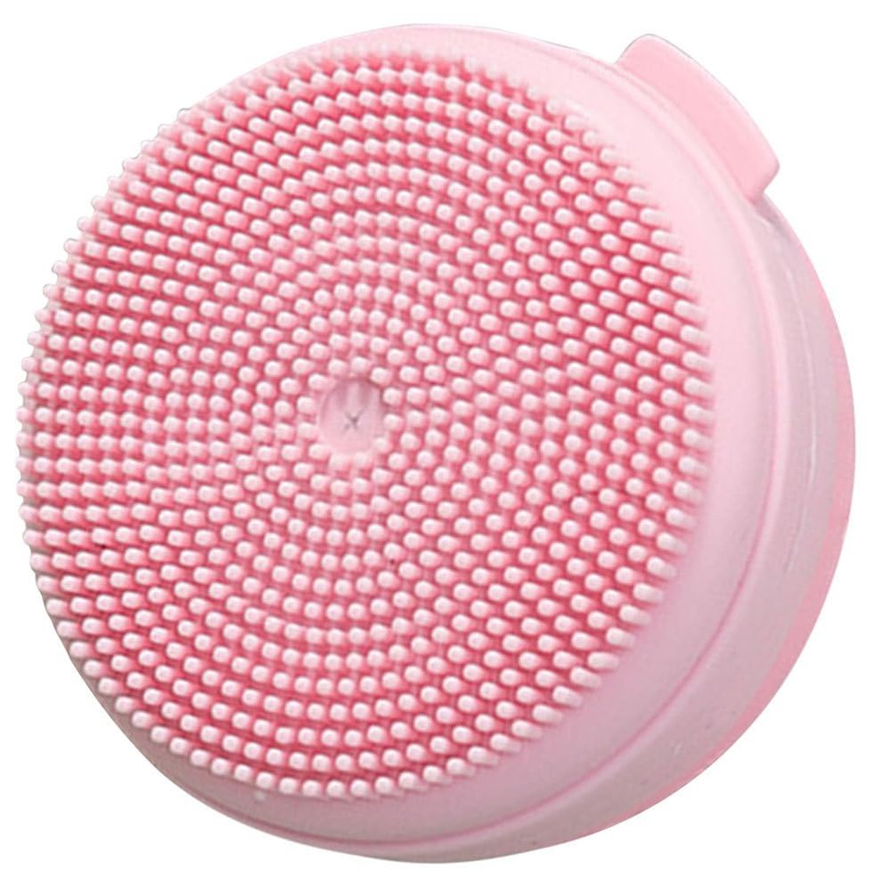 FOMIYES Soap Holder Creative Soap Box Shower Brush Multi-Function Bath Body Brush Travel Size toiletries, Silicone Shampoo Bath Brush with Lanyard