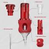 Wormhole Tattoo Cartridge Needles 17M1 Needle Cartridge #10 Bugpin 17 Magnum Tattoo Needles 20PCS Disposable Finger Ledge Cartridges 3.5MM Taper for Tattoo Gun Tattoo Supplies 1017M1 view 2