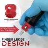 Wormhole Tattoo Cartridge Needles 17M1 Needle Cartridge #10 Bugpin 17 Magnum Tattoo Needles 20PCS Disposable Finger Ledge Cartridges 3.5MM Taper for Tattoo Gun Tattoo Supplies 1017M1 view 4