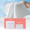 Aimisin 2 Packs Hanging Disposable Face Towel, 160 Count/Pack Ultra-Soft & Thick Dry Wipes for Skin Care, Makeup Remover and Cleansing (Family Pack) view 3