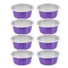 FRCOLOR 8pcs Aluminum Foil Wax Bowls for Hair Removal Easy to Use and Clean for Wax Melting Reusable and Practical for Waxing view 1