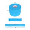 BFLCTTBD 2 Rolls Paper Neck Strips Disposable Paper Barber Neck Tape Hairdressing Stretchy Wrap Haircutting Stylist Paper Neck Protector Bands view 2