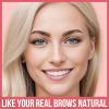 iMethod Eyebrow Pen - Eyebrow Pencil Magical Upgraded Eye Brow Pencils for Women with 4 Fork Tip & Spoolie Brush for Hair-Like Natural Brows, Last All-Day, Microblading Eyebrow Pen, Dark Brown view 3