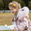 Xepeelo Pencil Bow Headbands Back to School Hairbands Yellow Pencil Headband Cute White Dots Hair Hoop First Day of School Hair Accessories for Girls Students view 4