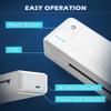 HPRT Portable Printer Wireless Bluetooth Connection MT866 Thermal Inkless Mobile Support 8.5'' X 11'' US Letter and Tattoo Stencil, Compatible with iOS/Android/PC, Includes 10pcs Transfer Paper view 3