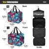 KUEJOP Toiletry Bag Cartoon Big Eyes Monster Hanging Makeup Organizer Water Resistant Cosmetic Bag view 3