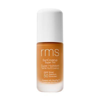 RMS Beauty SunCoverup SPF 50  Broad Spectrum Mineral Sunscreen Foundation, Reef-Safe Zinc Oxide, Tinted Lightweight Sun Protection, Water-Resistant, 1 fl oz