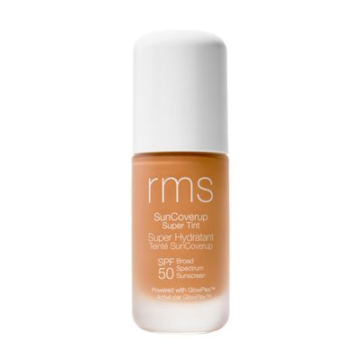 RMS Beauty SunCoverup SPF 50  Broad Spectrum Mineral Sunscreen Foundation, Reef-Safe Zinc Oxide, Tinted Lightweight Sun Protection, Water-Resistant, 1 fl oz