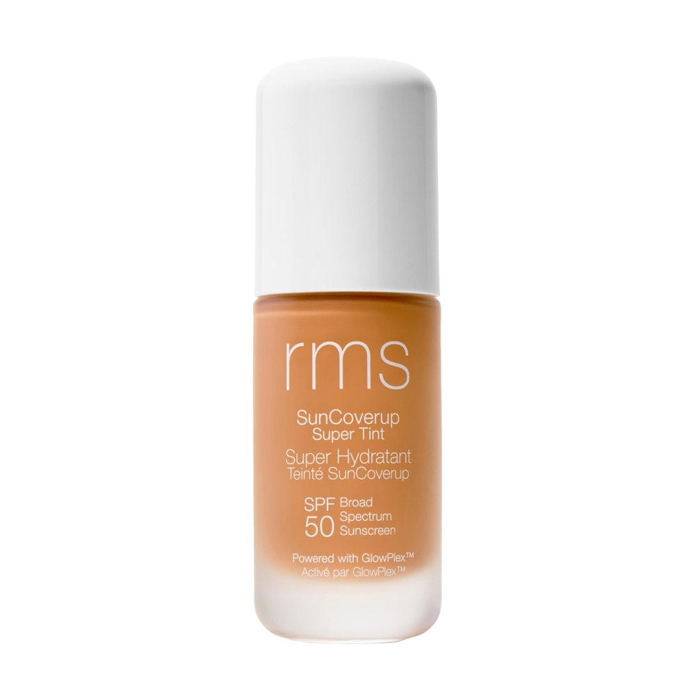 RMS Beauty SunCoverup SPF 50  Broad Spectrum Mineral Sunscreen Foundation, Reef-Safe Zinc Oxide, Tinted Lightweight Sun Protection, Water-Resistant, 1 fl oz
