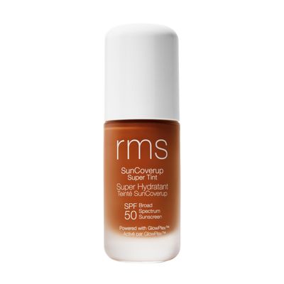 RMS Beauty SunCoverup SPF 50 Broad Spectrum Mineral Sunscreen Foundation, Reef-Safe Zinc Oxide, Tinted Lightweight Sun Protection, Water-Resistant, 1 fl oz
