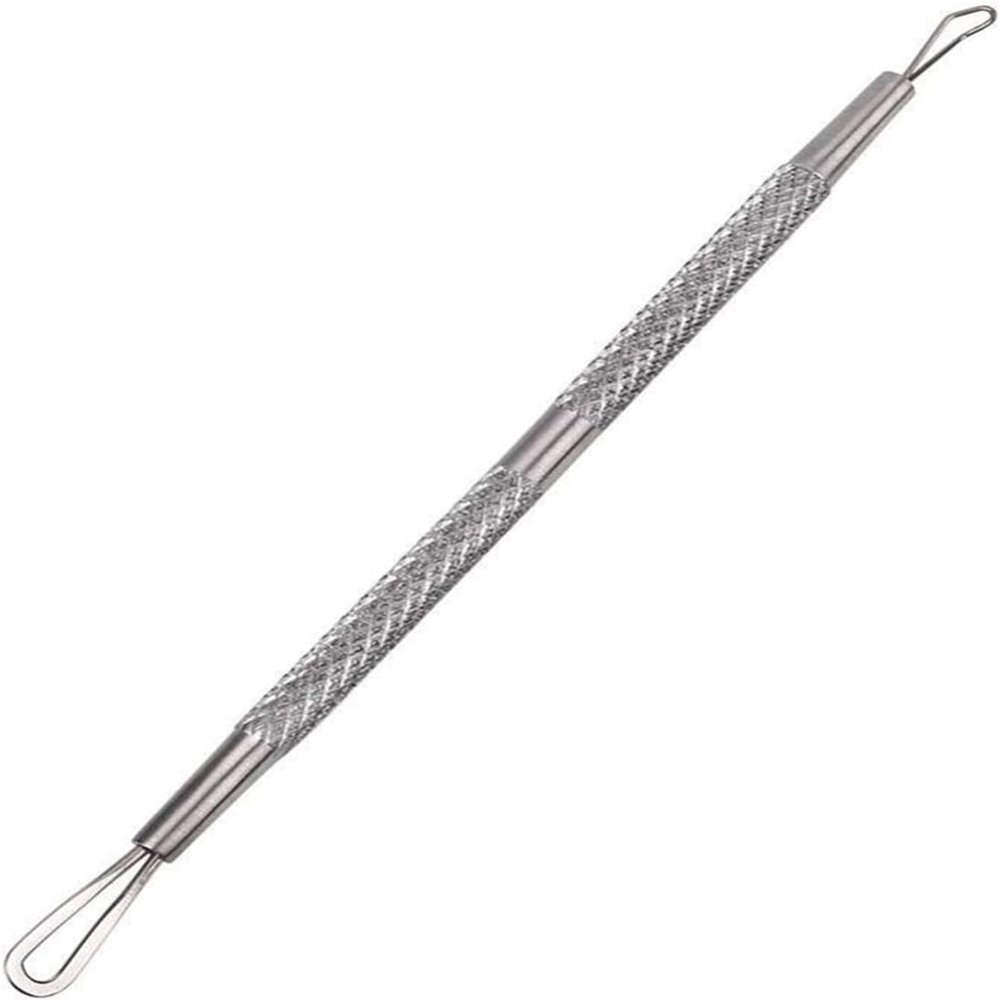 Blackhead Remover Pimple Extractor Popper Tool Acne Comedone Blackhead, Blemish, Whitehead Popping, Zit Removing for Nose Face - Stainless Steel Skin Care Tools(ZS233)