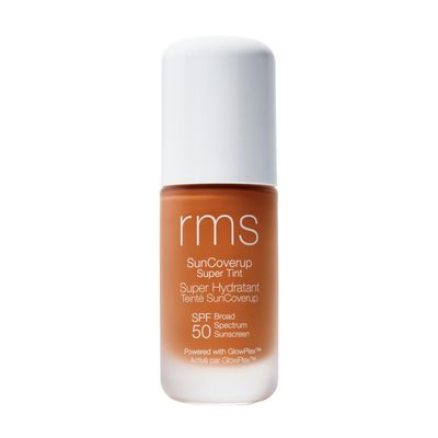 RMS Beauty SunCoverup SPF 50  Broad Spectrum Mineral Sunscreen Foundation, Reef-Safe Zinc Oxide, Tinted Lightweight Sun Protection, Water-Resistant, 1 fl oz
