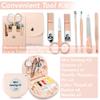 Women's Emergency Kit for Weddings 29 Essential Items for Brides Daily Use All in One Travel Kit Personal Care Survival Set for Team Bride (Queen Beige) view 3