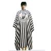 Adults Haircut Gown Stripes Barber Capes Haircut Gown Barber Cape Anti Static Hair Cutting Apron Hairdressing Cape for Studio Home Black view 4