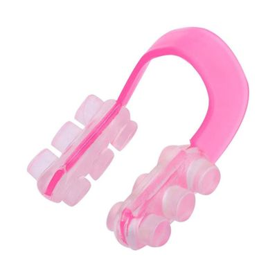 1PC Nose Up Lifting Clip Nose Shaper Nose Lifter Nose Slimming Device Painless Nose Bridge Straightening Nose Beauty Clip(Pink)