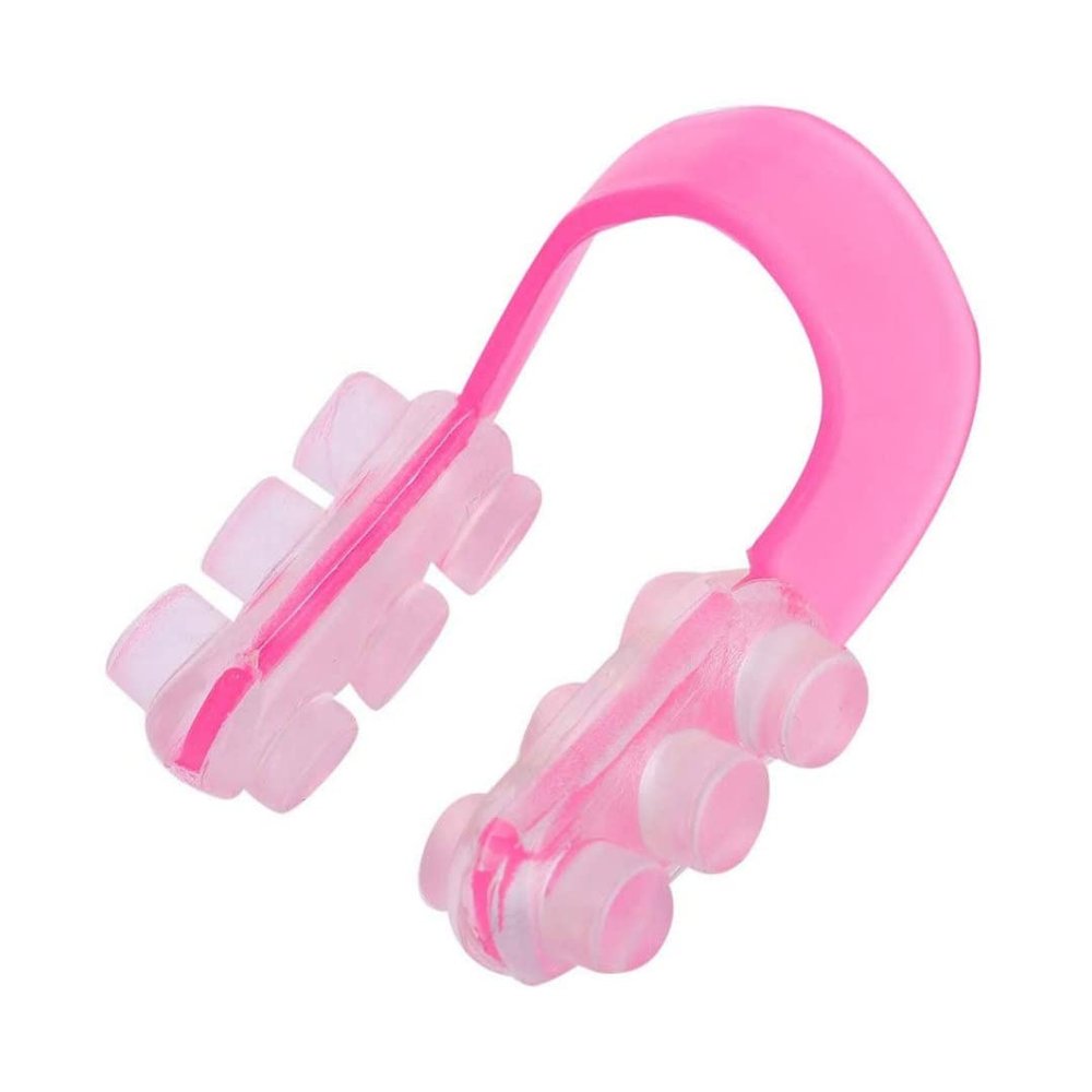 1PC Nose Up Lifting Clip Nose Shaper Nose Lifter Nose Slimming Device Painless Nose Bridge Straightening Nose Beauty Clip(Pink)