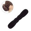1PC Hair Bun Maker, Twist Sponge Clip Foam Donut Hair Band Sponge Hair Styling Donut Bun Maker Ring Sharper Tool Short Type Black view 2