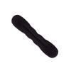 1PC Hair Bun Maker, Twist Sponge Clip Foam Donut Hair Band Sponge Hair Styling Donut Bun Maker Ring Sharper Tool Short Type Black view 3
