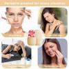 XHJRI Ice Face Roller Massager,Ice Cube Roller for Face, Eyes and Neck Naturally Conditioning and Skin Care,De-Puff Eye Bags,Reduce Migraine Pain,Reusable Massage Silicone Ice Mold (Beige) view 3