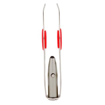 1PC Tweezers With Light Stainless Steel Eyebrow Tweezer Hair Removal Spotlight Eyelash Tweezer Eyebrow Tweezer Professional Beauty Tools Illuminate Dark Areas