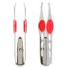 1PC Tweezers With Light Stainless Steel Eyebrow Tweezer Hair Removal Spotlight Eyelash Tweezer Eyebrow Tweezer Professional Beauty Tools Illuminate Dark Areas view 4