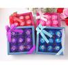 1PACK Floral Scented Bath Rose Flower Petals Shaped Plant Rose Sweet Gift Set for Mother's Day Bath Sets for Women Gift Rose Red view 4