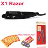 Barber Shaving Razors Wooden Box (1) view 1