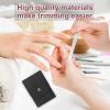 Manicure Set Bulk, Nail Clippers Kit Stainless Steel Fingernail Clippers Set, Sturdy Nail Tip Cutter Trimmers Professional Grooming Toenail Clippers Personal Pedicure Kits Gift Black (12 Pack 7 in 1) view 4