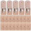 Manicure Set Bulk, Nail Clippers Kit Stainless Steel Fingernail Clippers Set, Sturdy Nail Tip Cutter Trimmers Professional Grooming Toenail Clippers Personal Pedicure Kits Gift Pink (24 Pack 7 in 1) view 1
