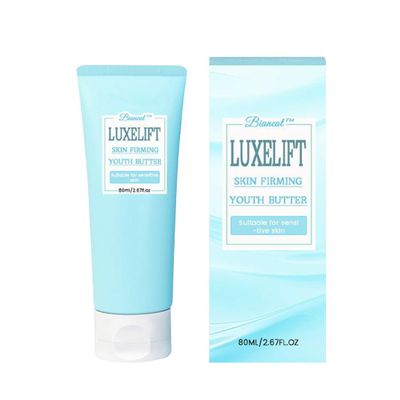Biancat LuxeLift Skin Firming Youth Butter,Body&Face Cream,Triple Repair Cream,Shea Butter,with Deep Nourishing Serum,Non-Greasy,Daily Hydrating Moisturizing Cream,2.71oz (1)