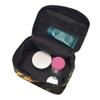 UOYO Forest Hamster Makeup Bag, Nature Leaves Cosmetic Case for Women Large Make Up Case Brush Organizer Storage Box Wide-open Toiletry Bag view 4
