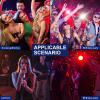 2 Pcs Body Glitter Spray, Perfect Body Shimmer Glitter Spray for Music Festival Stage Makeup and Festival Rave Hair and Face Glitter Highlighter Makeup. view 2