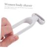 Beaupretty 3pcs Hair Remover Trimmer Tool for Women Ergonomic Armpit Hair Trimmer Gentle Body Shaver for Daily Use Minimize Skin Irritation Precision Cutting Edges for Legs and Underarms view 4