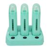 XHTLLO 3Pcs Roll On Wax Kit with Base, Electric Hair Removal Wax Heater Set for Armpit, Legs, and Arms, Quick Melting(US) view 1