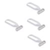Beaupretty 4pcs Portable Body Hair Trimmer for Women Painless Armpit and Leg Shaver Manual Hair Remover Tool for Quick and Grooming Shower Safe Material Easy to Handle Exfoliating Function view 1