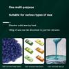 OFJIR Wax Melting Machine, Wax Warmer, Wax Melting Warmer for Hair Removal, Digital Wax Warmer Kit, Home Hair Removal Wax Warmer with 4 Bags of Wax Beans 20 Wax Applicator Wands,Black view 2