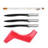 Achieve Perfect Makeup With This Versatile Stencil Set For Face Cheek And Nose Eyebrow Stencils Perfect Eyebrow view 1